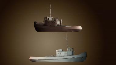 3D модель Польское буксирное судно (STL)