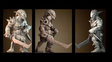 3D модель Человек гоблин (STL)