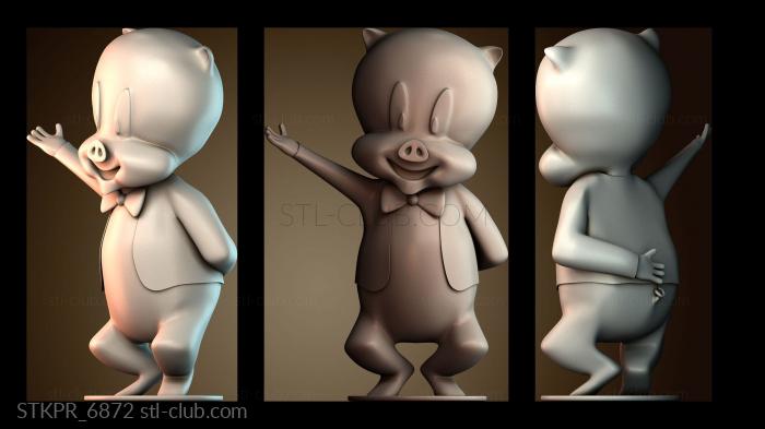 Статуэтки упрощенные Порки Пиг