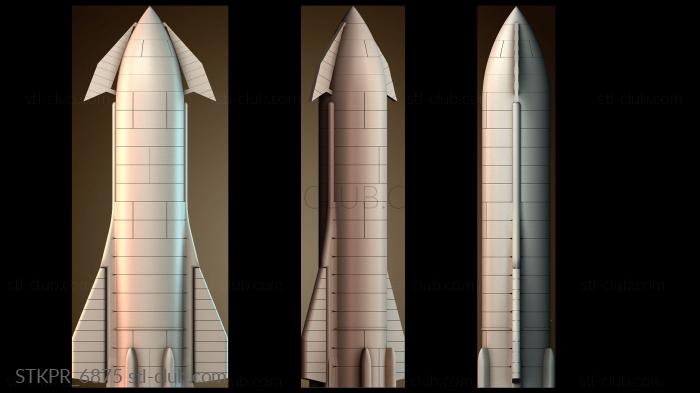 Статуэтки упрощенные Звездолет MK1