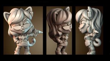 3D модель Флакита (STL)