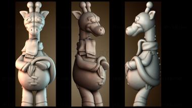 3D модель Милый жираф (STL)