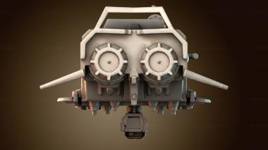 3D модель Корабль Ленд Спидер Торнадо (STL)