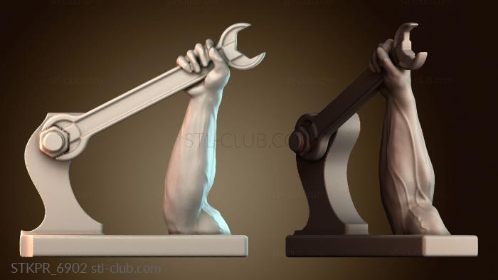 Статуэтки упрощенные Ручка стимпанк