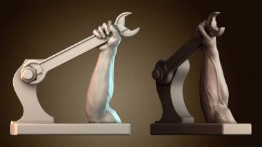 3D модель Ручка стимпанк (STL)