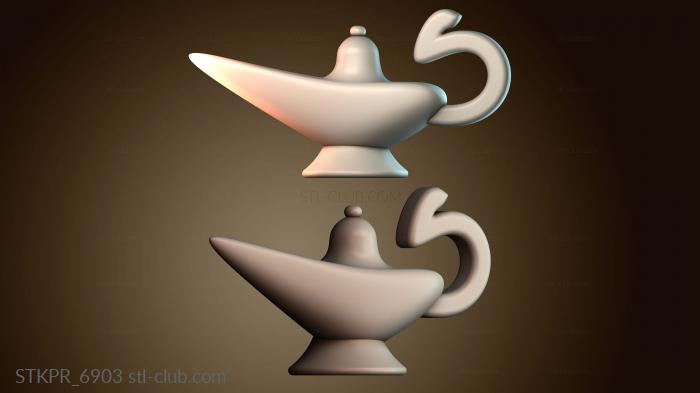 Статуэтки упрощенные Лампа Джина