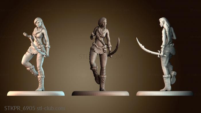 Статуэтки упрощенные Женщина лесной эльф