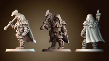 3D модель Орин Гном Ликантроп Варвары Мужчины (STL)