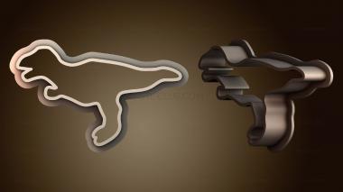 3D модель Форма Trex 50 мм (STL)