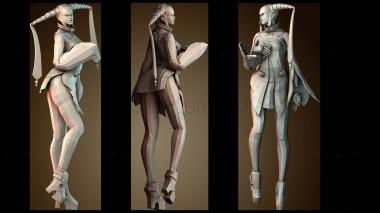 3D модель Женщина (STL)