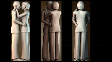 3D модель Медленный танец (STL)