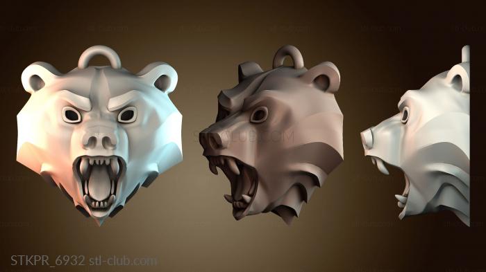 Статуэтки упрощенные Медальон Школы Медведя