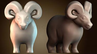 3D модель Копилка для монет Ram (STL)