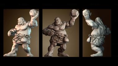 3D модель Человек циклоп (STL)