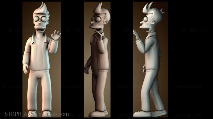 Статуэтки упрощенные Жареные человечки