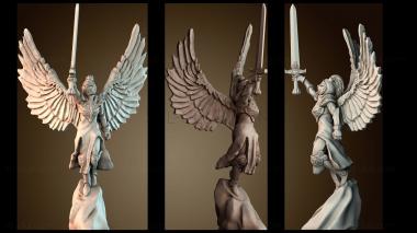 3D модель Женщина Архангел (STL)