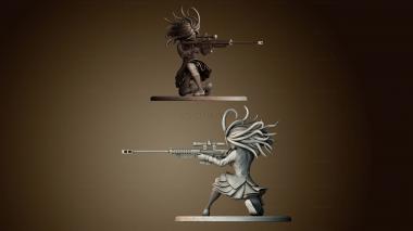 3D модель Мисс Козаки Юсуке (STL)