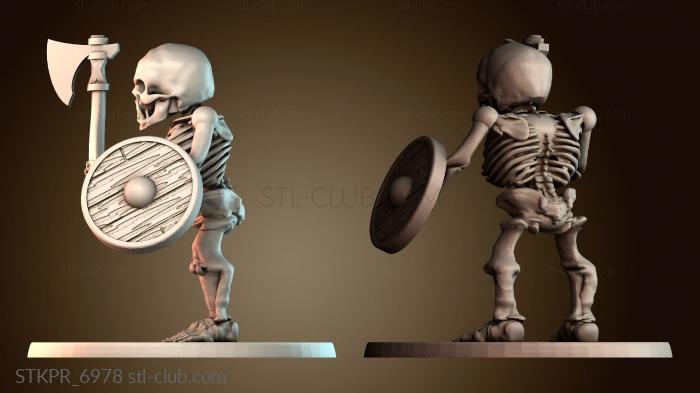 Статуэтки упрощенные Орк Скеллмен