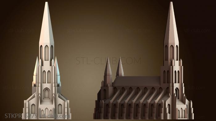 Статуэтки упрощенные Ульмский собор