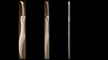 3D модель Меч Танатос (STL)