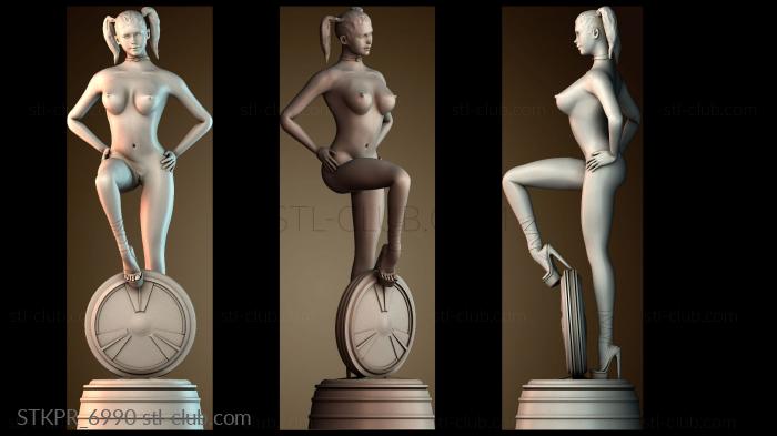 Статуэтки упрощенные DNF Казино Девушка