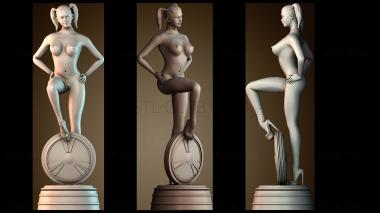 3D модель DNF Казино Девушка (STL)