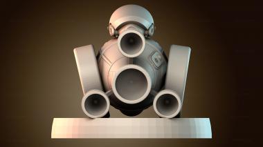 3D модель Корабль бот Zoom (STL)