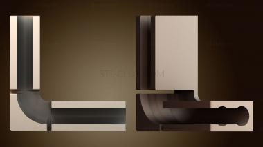 3D модель Кабельные уголки (STL)