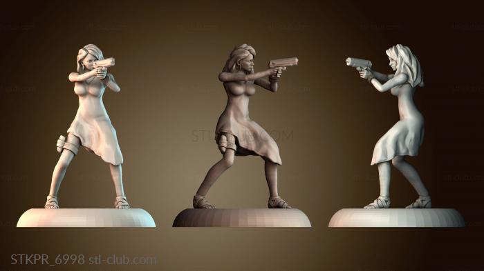 Статуэтки упрощенные Женщины наемные убийцы