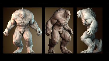 3D модель Мистер Мерзость (STL)