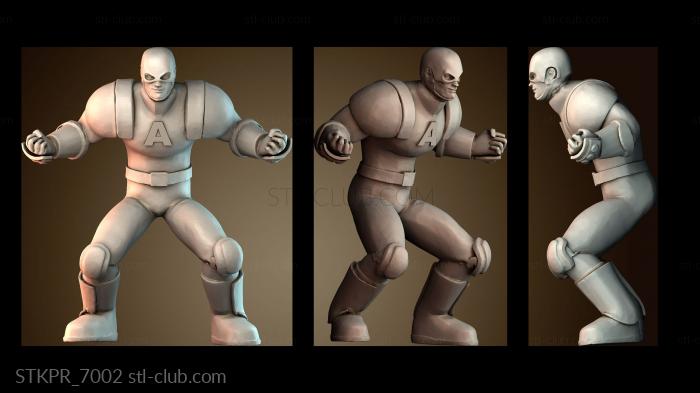 Статуэтки упрощенные Мужчины, спасающиеся от лавин