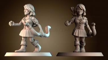 3D модель Мисс Тика (STL)