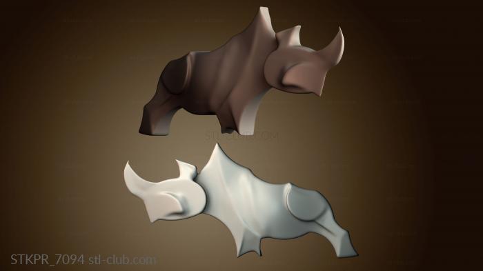 Статуэтки упрощенные Абстрактная скульптура птицы