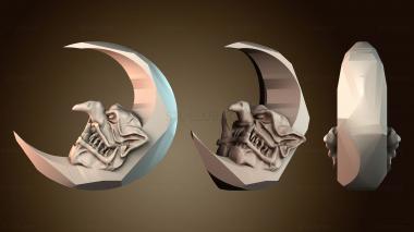 3D модель Скелет Лунный Полумесяц (STL)