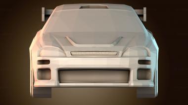 3D модель Burnout car (STL)