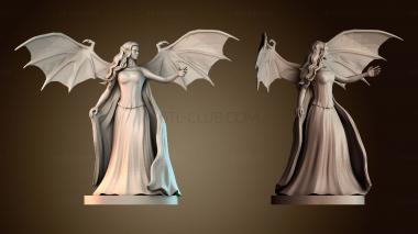 3D модель Скульптура крылатой фигуры (STL)