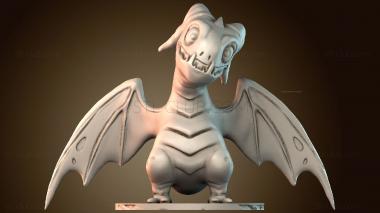 3D модель Фортнайт Дракон (STL)