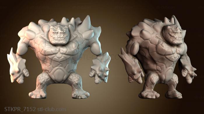 Статуэтки упрощенные Элементаль Земли