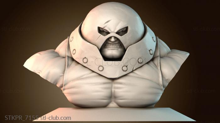 Статуэтки упрощенные Громоздкий бюст злодея