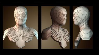 3D модель Железный Паук (STL)