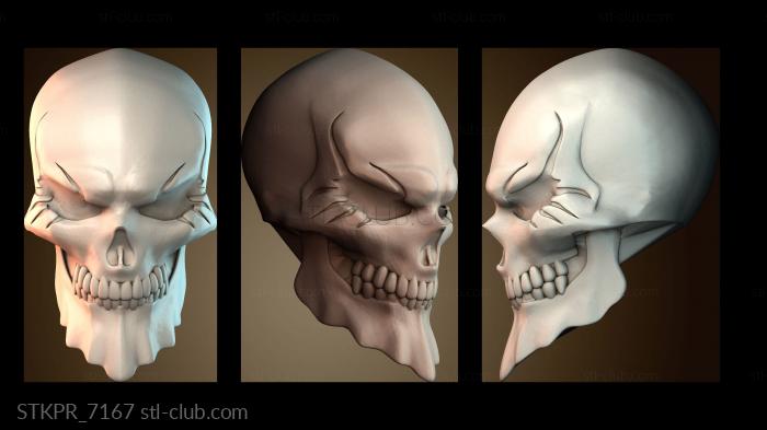 Статуэтки упрощенные Череп Айнз Оал Гоун