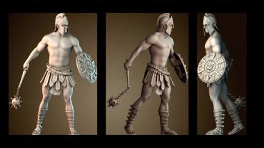 3D модель Статуэтка Мистер гладиатор (STL)