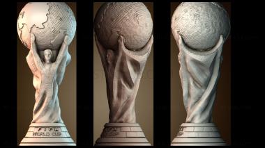 3D модель Трофей чемпионата мира по футболу (STL)