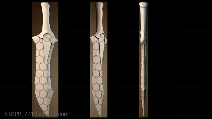 Конструкция лезвия в виде сот