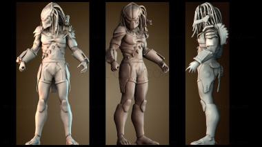 3D модель Чужой против Хищника (STL)