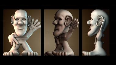 3D модель Мистер Хиби Джиби (STL)