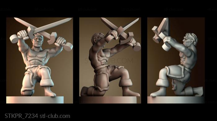 Статуэтки упрощенные STKPR_7234