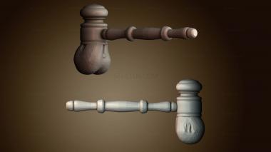 3D модель Абстрактная скульптурная форма (STL)