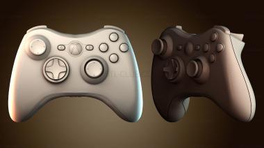 3D модель Дизайн игрового контроллера (STL)