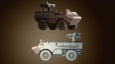 3D модель VAB Мефисто Танк (STL)